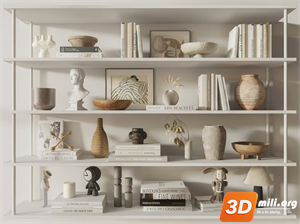 Decorative cabinet Skp Files